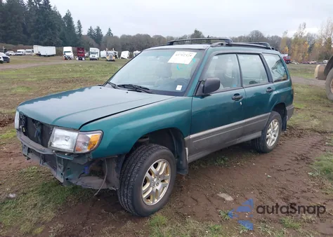 2000 Subaru Forester S from USA, damaged, VIN JF1SF655XYH726501